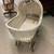 Antique Rolling Baby Bassinet 2 thumbnail