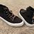 DC Women's Manual Hi TXSE Skate Shoes Hi Top Black Leopard Accents Sz7 1 thumbnail