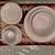 NEW FINE CHINA DINNERWARE 6 PERSON PLACE SETTING 2 thumbnail