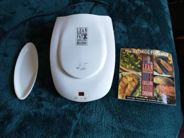 Lean Mean Fat Grilling Machine & cookbook 1