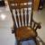 WALNUT ARROWBACK ANTIQUE ROCKING CHAIR 1 thumbnail