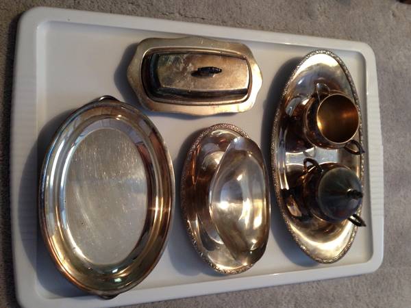 Silver Tableware Serving Items - misc 1