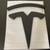 Tesla MODEL Y Front Rear Emblem MATTE BLACK T Badge Hood Trunk Logo 3 thumbnail