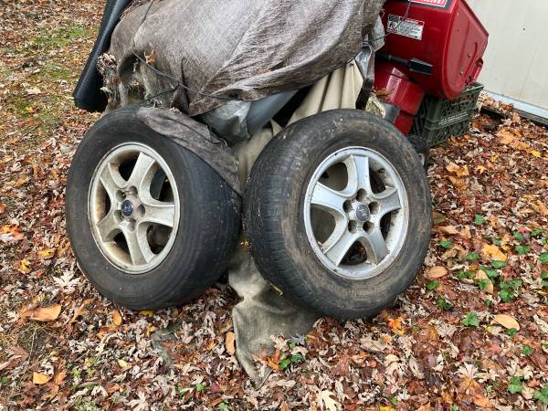 Honda Santa Fe, 2004 tires rims 1