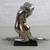 "Porcelain Lovers" by Galos Platinum & Gold Finish Figurine Vtg Decor 1 thumbnail