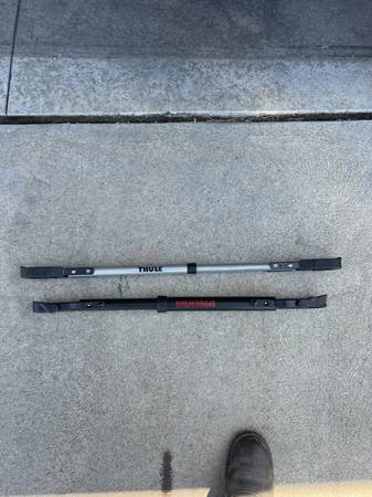 Hitch rack extender for step through frames 2 of them 1