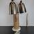 Unique mid-century modern style table lamp with 3 adjustable shades 3 thumbnail