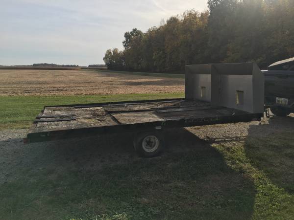 Snowmobile trail or utility trailer 1
