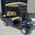 Sharp! Blue club car 48V golf cart. Street legal. Rear seat. Lights! 1 thumbnail