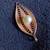 Vintage Sarah Coventry Pearl Accent Gold Filigree Leaf Pendant 4 thumbnail