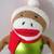 Sock Monkey Christmas Tree Holiday Ornament with Scarf 5 thumbnail