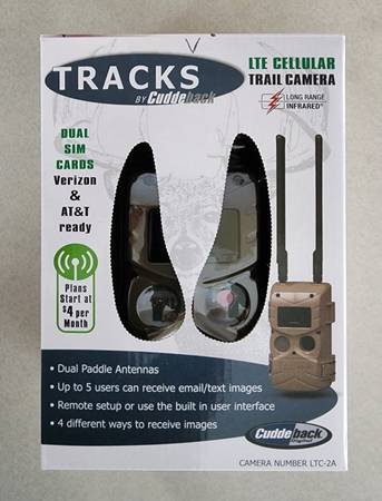 Cuddeback Tracks (cell) Trail Camara 1