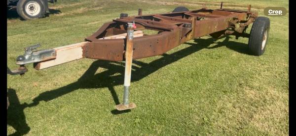 Heavy duty trailer frame 1