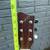 First Act MG319 American Flag Guitar and Black Metal Stand 8 thumbnail