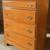 Vintage 4 Drawer High Boy Dresser Bassett Solid Maple w/ Laminate Top 1 thumbnail