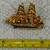 Vintage lovely marine-themed jewelry. Gold Tone Enamel Sailboat Brooch 3 thumbnail