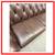 Ethan Allen Chadwick Tufted Leather Sofa 8 thumbnail