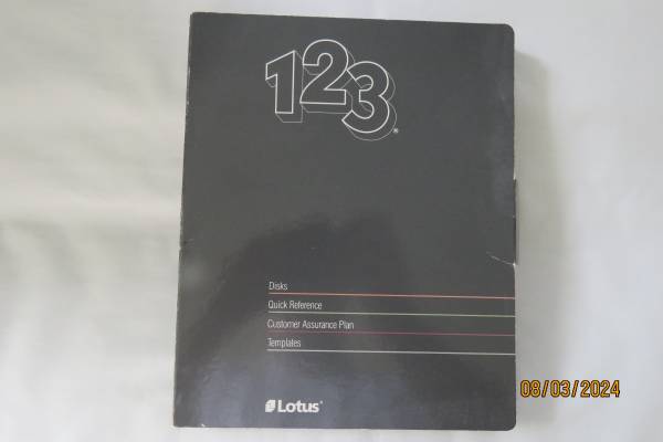 Lotus 1-2-3 for DOS V 2.01 Diskettes Only 1