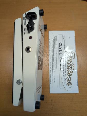Clyde Deluxe Wah & Boost Fulltone Effects Pedal Like Vox & Dunlop