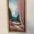 Vintage Signed Lawrence’  Forest Mountain Landscape Oil painting 4 thumbnail