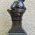 Renaissance style patinated metal statue sculpture of a woman (OBO) 3 thumbnail