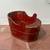 ntique Chinese red lacquered wood child's convertible bathtub and seat 1 thumbnail