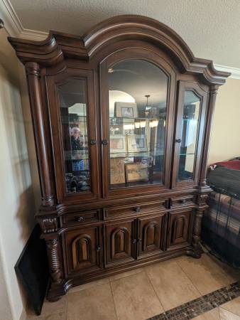 Dining Room Table and China Cabinet 1