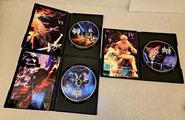 Lot Of 3 Star Wars DVDS - V, IV, & VI - $20 (Decatur al)63470919063811124