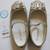 New Carter's Girls Toddler Size 12 Gold Glittery Flats Shoes 1 thumbnail