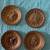 Vintage (brass-?) Hanging wall plates 1 thumbnail