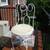 Antique Iron Ice Cream Parlor Child's Table and Chairs + BONUS 5 thumbnail