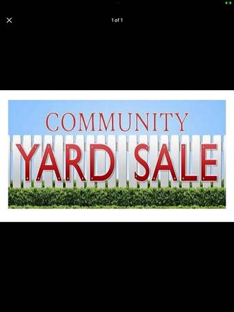 Ravenscliff community yard sale 1