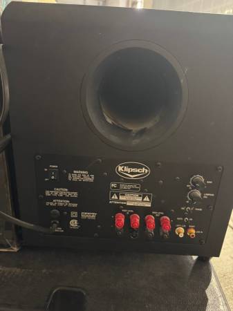 Klipsch KSW-12 12" Powered Subwoofer 1