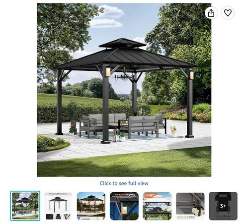 ISO Handyman to help put together a small 10' x 10' Amazon gazebo 1
