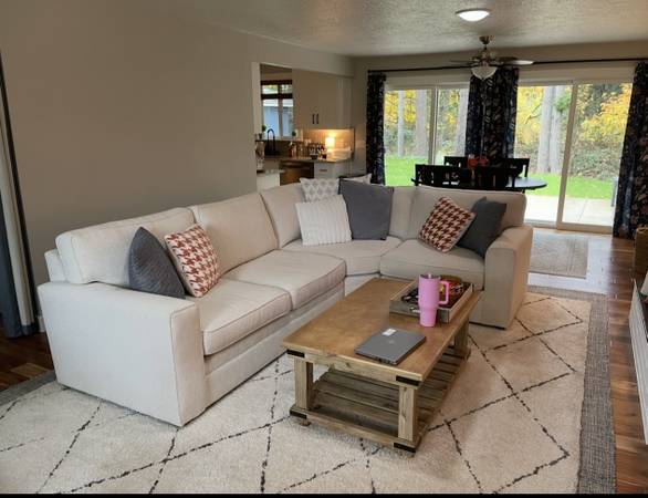 Pottery Barn “Pearce” sectional 1