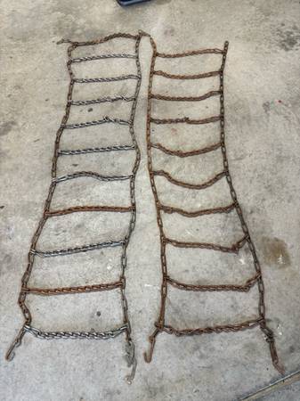 Garden Tractor Tire Chains 1