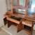Solid Oak China Hutch / Buffet with Wine Rack – Beautiful Traditional 2 thumbnail