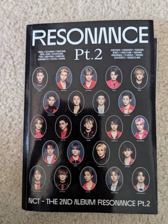 k-POP NCT The 2nd Album Resonance Pt 2 Departure Ver  Extra Photocard 1