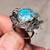 Blue Copper Turquoise Ring - Size 8 1 thumbnail