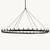 NEW RH Restoration Hardware Camino Chandelier 63" 1 thumbnail