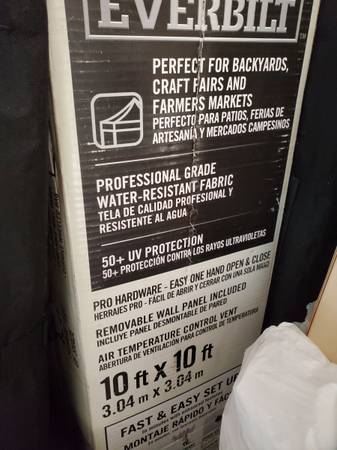 Everbuilt 10 x 10 canopy 1