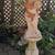 Vintage Terra Cotta Cherub with Seashell Garden Statue 4 thumbnail
