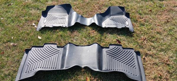 Rubber floor mats for Ram truck 1