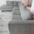 Living Spaces Light Grey L-Shape Couch (Left Chaise) - Great Condition 1 thumbnail