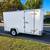Enclosed cargo trailer. Motorcycle Hauler. Harley Davidson. Chopper. Kawasaki Ya 2 thumbnail