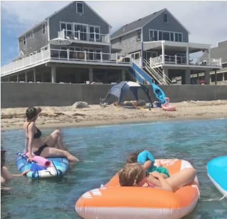$1 / 5br - Scituate oceanfront gem; 5BR w/ wrap around deck. Perfect for family & friends (Scituate)64186292879363124