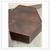 Hexagonal Embossed Leather Side Table 4 thumbnail