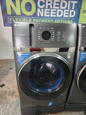 GE 2 AND 1 WASHER AND ELECTRIC DRYER JUMBO 1