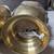 2 Antique Rare 1940s Multi-Colored Chinoiserie Brass Table Jewel Lamps 6 thumbnail