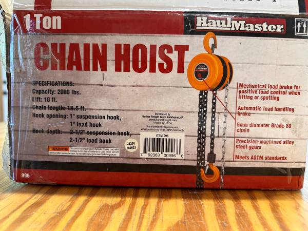Chain Hoist 1